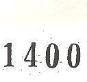1400 