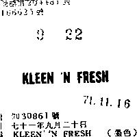KLEEN ’ N FRESH 