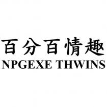 百分百情趣 NPGEXE THWINS