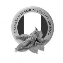 CANADIAN PREMIUM QUALITY GINSENG 及圖