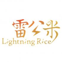 雷公米 Lightning Rice 設計字
