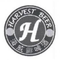 海威鮮啤酒 HARVEST BEER 及圖