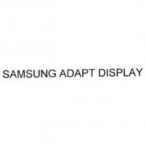 SAMSUNG ADAPT DISPLAY