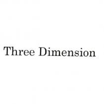 Three Dimension