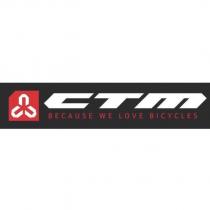 CTM 及圖 BECAUSE WE LOVE BICYCLES