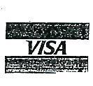 BLUE WHITE GOLD BANDS DESIGH WITH VISA 
