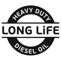 LONG LiFE HEAVY DUTY DiESEL OiL Logo