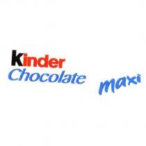 KINDER CHOCOLATE MAXI logo