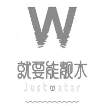 W 就要能靚水 just water 及圖