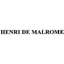 HENRI DE MALROME
