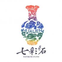 七彩石及圖