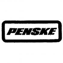 PENSKE in Rounded Rectangle Design