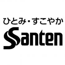 ひとみ.すこやか/ Santen logo