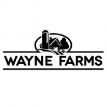WAYNE FARMS & Barn & Silo & Tree Logo