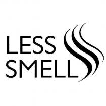 Less Smell Logo w/ Wavy Lines
