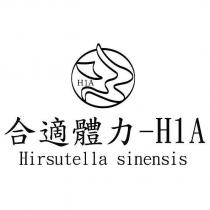 合適體力-H1A 及圖 Hirsutella sinensis