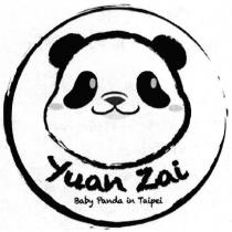 Yuan Zai Baby Panda in Taipei 圓仔貓熊圖