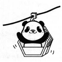 圓仔貓熊圖