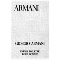 ARMANI CODE ICE GIORGIO ARMANI EAU DE TOILETTE POUR HOMME in particular writing