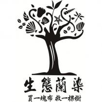 生態蘭染 買一塊布 救一棵樹及茄苳老樹設計圖