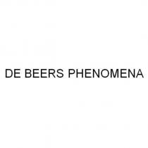 DE BEERS PHENOMENA
