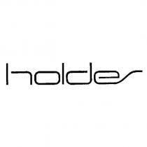holder 設計字