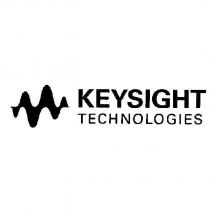 KEYSIGHT TECHNOLOGIES and Sine Wave Logo