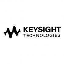 KEYSIGHT TECHNOLOGIES and Sine Wave Logo
