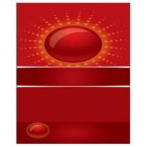 MegaRed Background Label