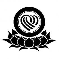 蓮花座同心圓圖