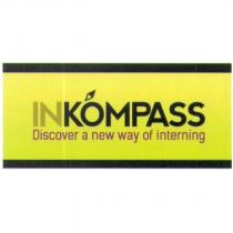 INKOMPASS DISCOVER A NEW WAY OF INTERNING Logo