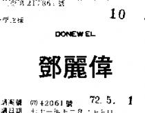 鄧麗偉 DONEWEL