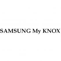 SAMSUNG My KNOX