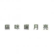 貓咪曬月亮