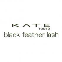 KATE TOKYO/black feather lash