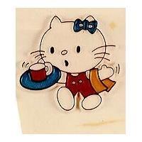猫及茶杯圖