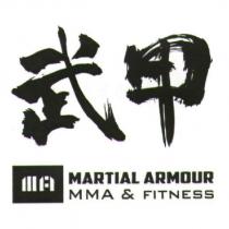 武甲 martial armour MMA & FITNESS 及圖