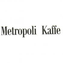 Metropoli Kaffe