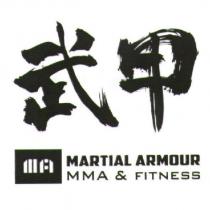 武甲 martial armour MMA & FITNESS 及圖