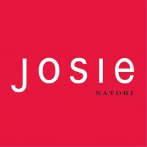 josie NATORI on Red Background
