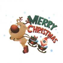 MERRY CHRISTMAS 鹿圖