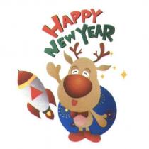 HAPPY NEW YEAR 鹿圖