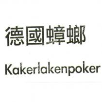 德國蟑螂 Kakerlakenpoker