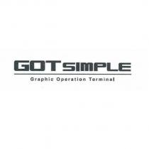 GOT SIMPLE / Graphic Operation Terminal