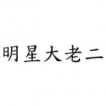 明星大老二