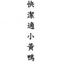 快潔適小黃鴨