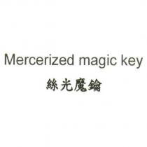 絲光魔鑰 Mercerized magic key 及圖
