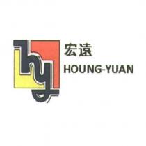 宏遠 Houng-Yuan & hy Logo Design