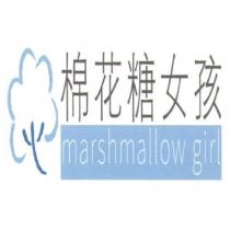 棉花糖女孩 marshmallow girl 及圖