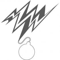 炸彈閃電標章